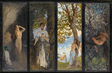 Quattro studi: Canto degli uccelli, Primavera, Appuntamento, Stanza della Natura